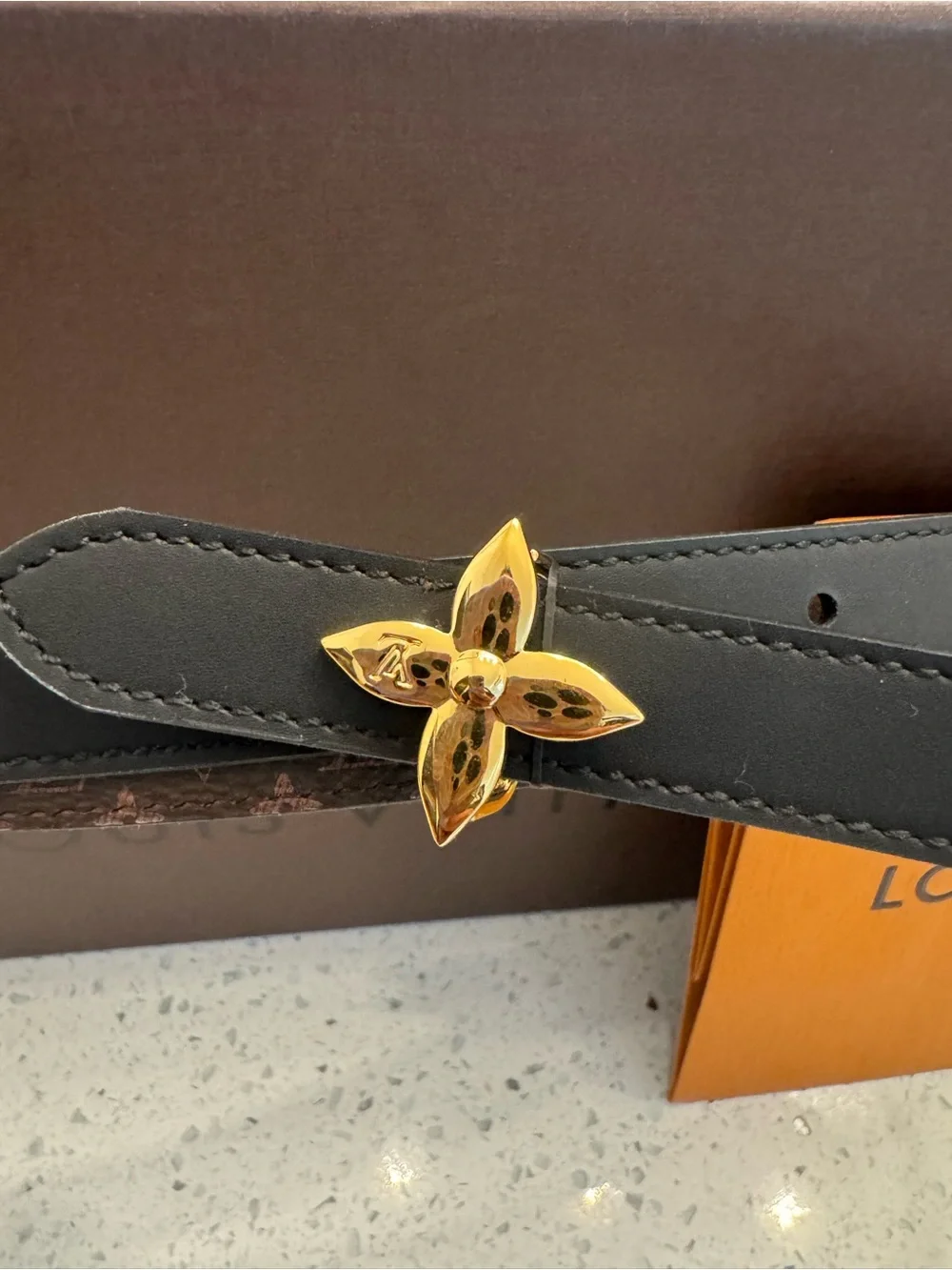 Louis Vuitton Flowerstud Belt